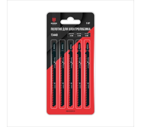Полотно для электролобзика T344D 5 шт HEADROCK 476-344-165