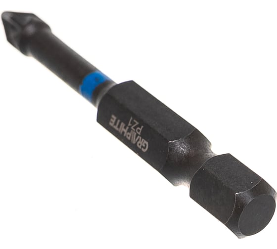 Биты ударные Graphite PZ1 x 50 мм 1/4" S2 2 шт. 56H521
