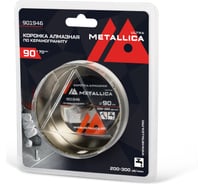 Коронка алмазная 90x70 мм, #46, со сверлом, по керамограниту, плитке, в блистере METALLICA Ultra 901946