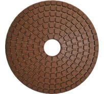 Круг алмазный гибкий шлифовальный (АГШК) 100x16 мм, #600, по камню, с водой METALLICA Optima 901106