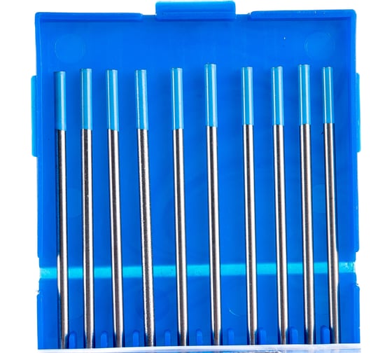 Электроды вольфрамовые WL-20-175 (10 шт; 2 мм; синий; AC/DC) Gigant G-602