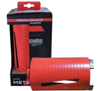 Коронка алмазная сегментная удлиненная по бетону 102x150 мм, М16, без хвостовика METALLICA Ultra 902264