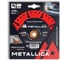 Диск алмазный сегментный универсальный 125x22.2 мм, H=4 мм METALLICA Ultra 900734 1