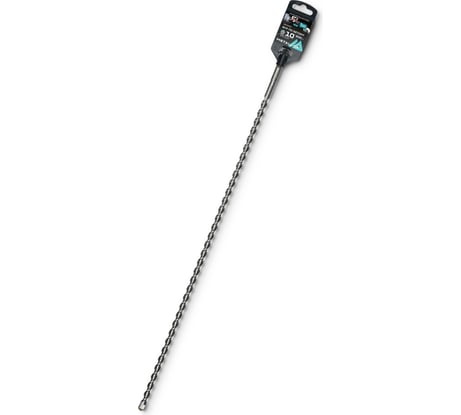 Бур по бетону SDS-plus 10x600x550 мм, напайка с центром, 2 спирали METALLICA Optima 904343