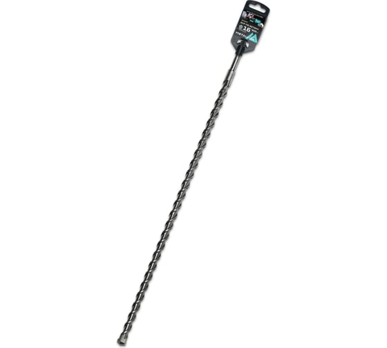 Бур по бетону SDS-plus 16x600x550 мм, напайка с центром, 2 спирали METALLICA Optima 904657