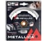 Диск алмазный тонкий несегментный 125x22.2/20 мм, H=10 мм, по керамограниту METALLICA Ultra 900673 1