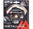 Диск алмазный тонкий несегментный 125x22.2/20 мм, H=10 мм, по керамограниту METALLICA Ultra 900673 1