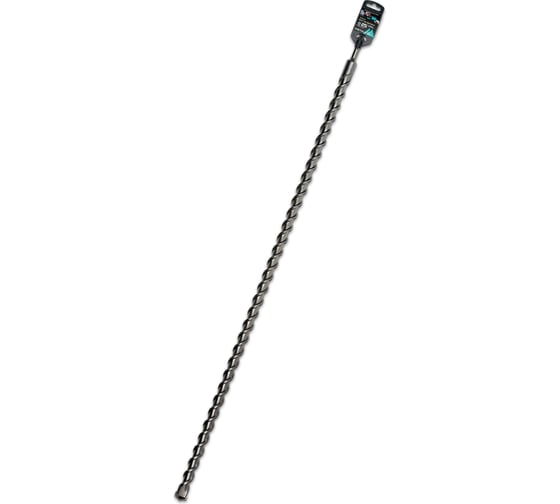 Бур по бетону SDS-plus, 25x1000х950 мм, напайка с центром, 2 спирали METALLICA Optima 905029 1