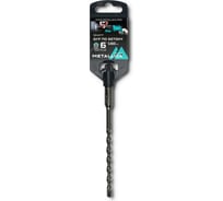 Бур по бетону SDS-plus, 6x160х100 мм, напайка с центром, 2 спирали METALLICA Optima 904077
