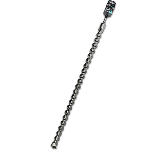 Бур по бетону SDS-plus, 35x800х750 мм, напайка с центром, 2 спирали METALLICA Optima 905265