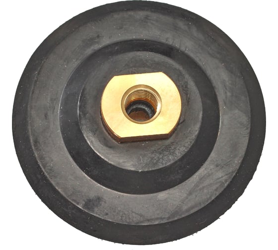 Насадка средняя мягкая 100 мм, резина, М14 TORGWIN T156184