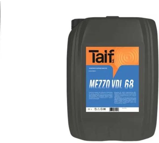 Масло компрессорное 20 л TAIF MEZZO VDL 68 213058 1