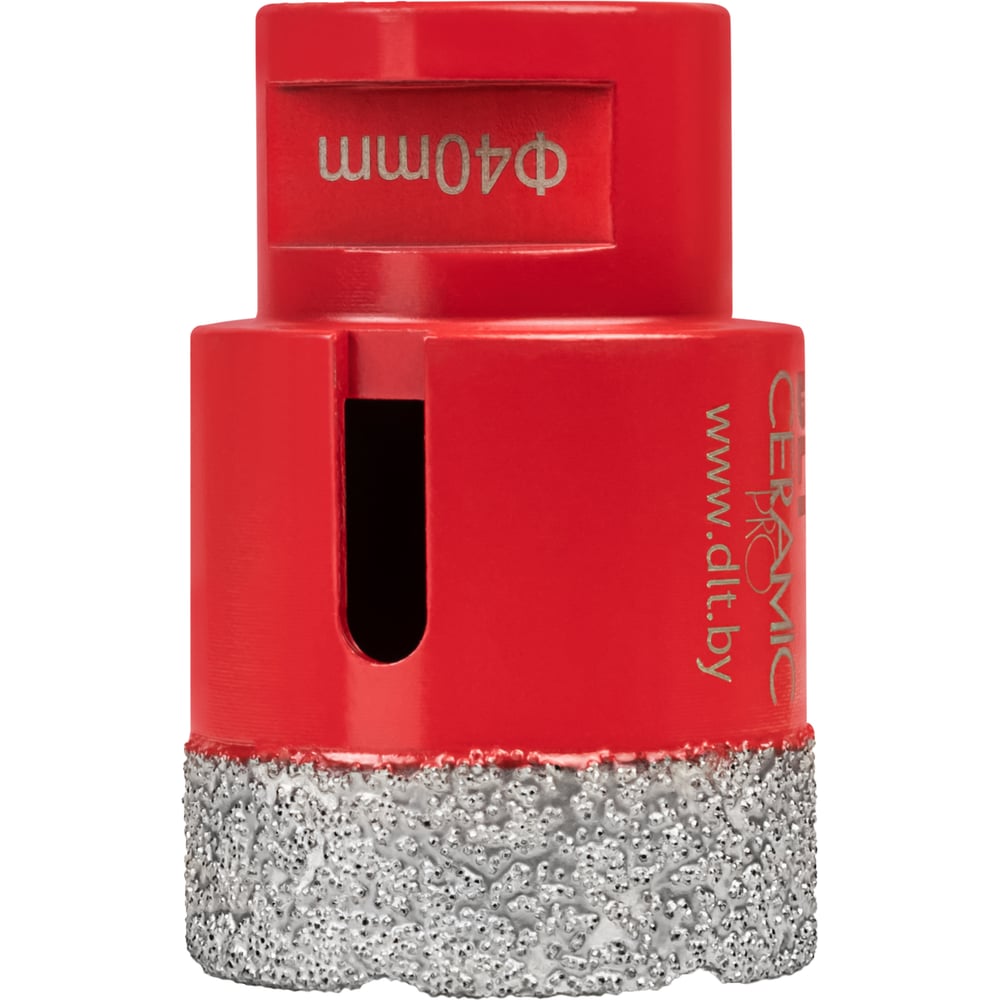 Коронка алмазная для плитки и камня CERAMIC PRO, 40 мм DLT 0497 ...