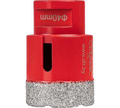 Коронка алмазная для плитки и камня CERAMIC PRO, 40 мм DLT 0497