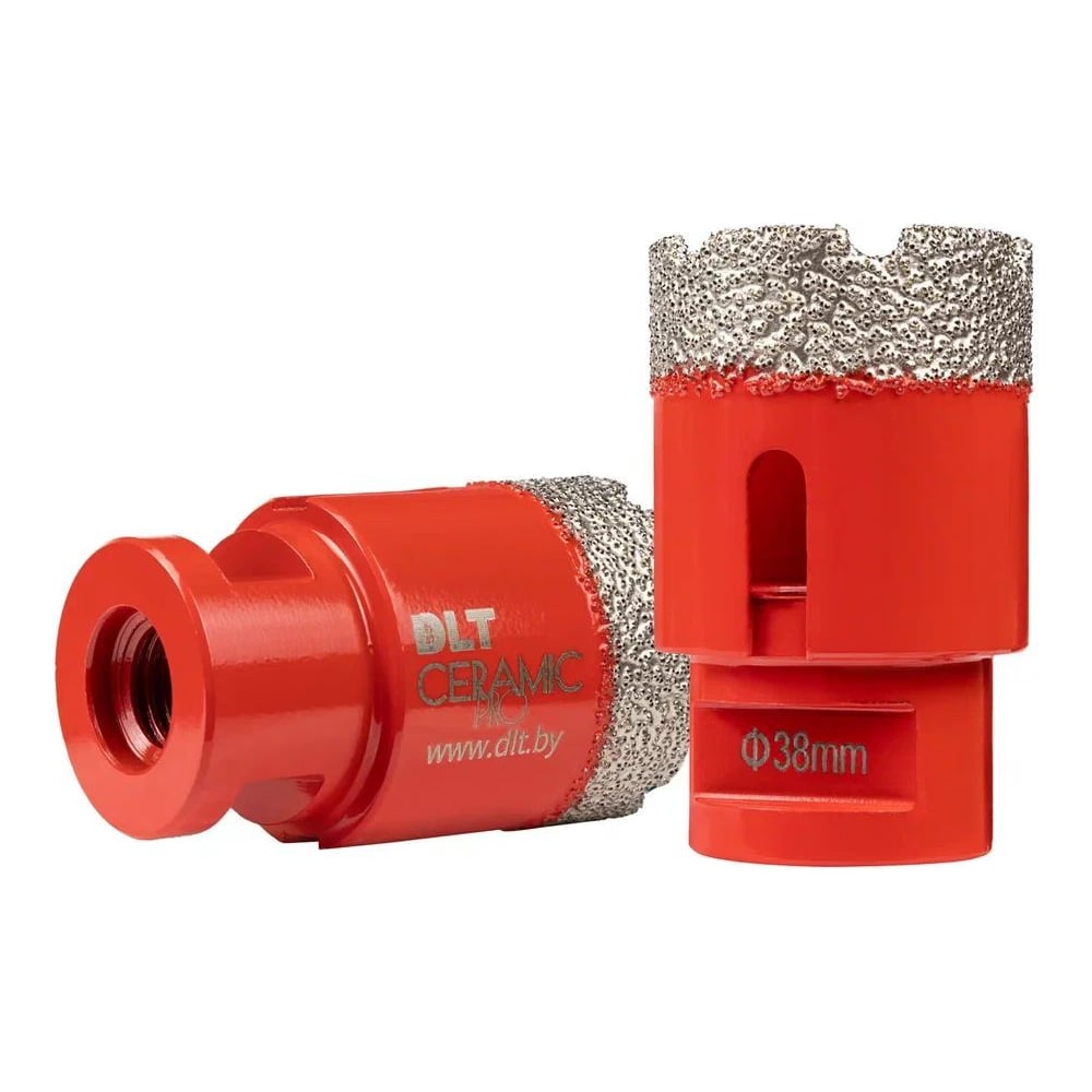 Коронка алмазная для плитки и камня CERAMIC PRO, 38 мм DLT 0496 ...