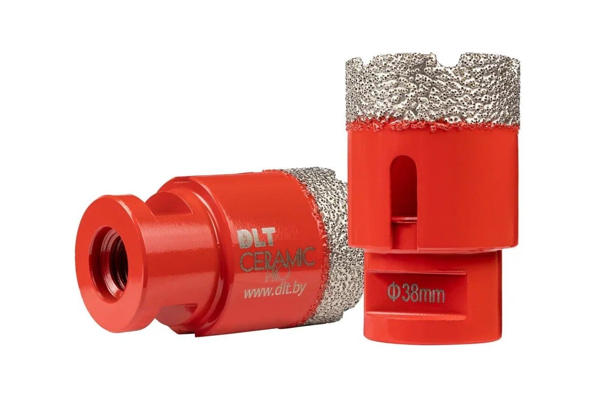 Коронка алмазная для плитки и камня CERAMIC PRO, 38 мм DLT 0496 ...