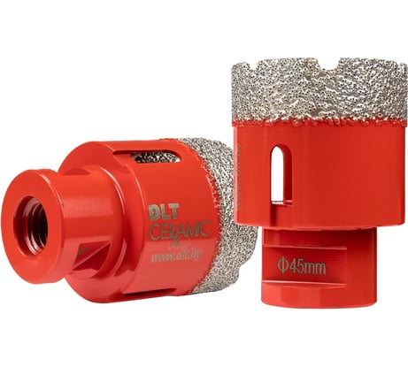 Коронка алмазная для плитки и камня CERAMIC PRO, 45 мм DLT 0498