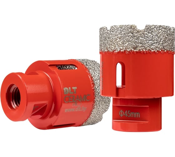 Коронка алмазная для плитки и камня CERAMIC PRO, 45 мм DLT 0498 1