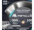 Диск пильный твердосплавный по алюминию и пластику 355x25.4 мм, 100 зубов, Т=3.2 мм METALLICA Optima 903414 2