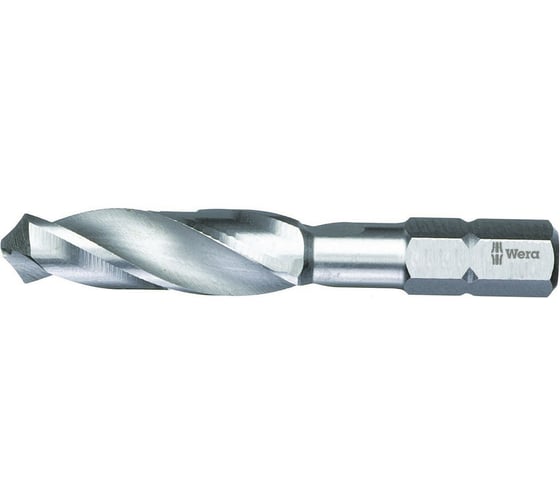 Бита-сверло спиральное по металлу HSS, 1/4" C6.3, 6.8 x 50 мм WERA WE-104619