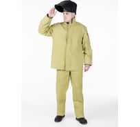 Костюм сварщика брезентовый с налокотниками и наколенниками 56-58 р/182-188 см MILL 4660319472187