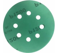 Диск GF444 Micro Green Film 125 мм, 8 отверстий, Р1200, 100 шт Hanko GF444.125.8.1200