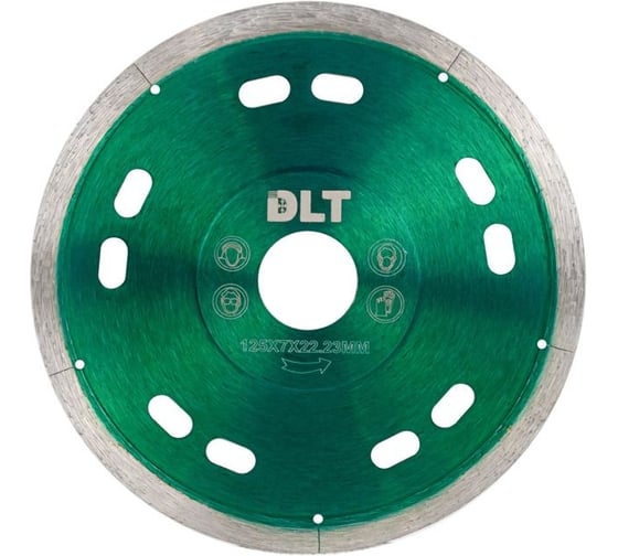 Диск алмазный №7 Slim-CERAMIC 125 мм DLT 1291 1