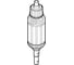Pотор в сборе для BO5031 Makita 515734-7 1