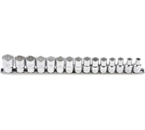 Набор головок 12-гранных (15 шт; 1/2"; 8-22 мм) Kamasa Tools K 24902