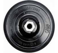 Диск резиновый с липучкой 125 мм для шлифмашины TOYA 08511