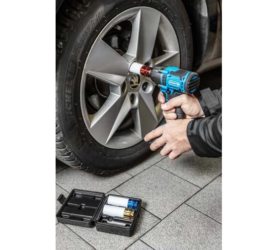 Набор ударных головок 1/2''DR, 3 шт для литых дисков HOEGERT TECHNIK HT4R107