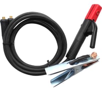 Комплект сварочных кабелей 4 м КГ 16 мм медь Профессионал 015