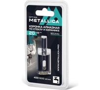 Коронка алмазная 20x55 мм, #80, по стеклу и плитке METALLICA Optima 901441