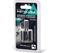 Коронка алмазная 30x55 мм, #80, по стеклу и плитке METALLICA Optima 901489