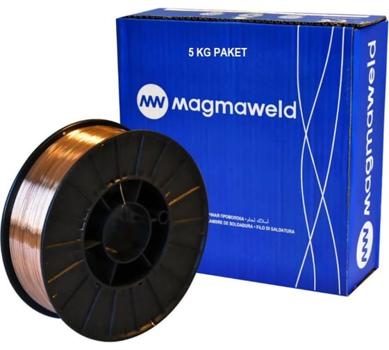 Проволока сварочная MG 2 D200 RND (5 кг; 0.80 мм) MAGMAWELD 21002BBAM2