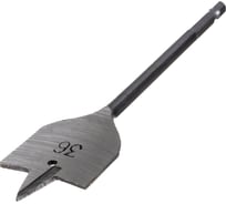 Сверло по дереву перовое (36х152 мм; шестигранный хвостовик) ТУНДРА 1032504