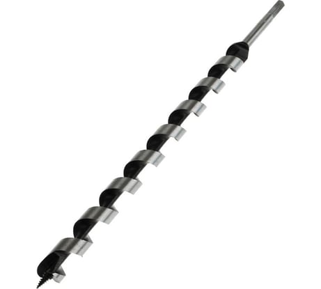 Сверло по дереву шнековое (25х460 мм; шестигранный хвостовик) ТУНДРА 1032490