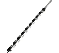 Сверло по дереву шнековое (22х460 мм; шестигранный хвостовик) ТУНДРА 1032489