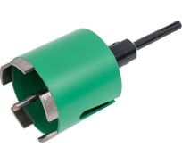 Коронка алмазная по бетону 80 мм с хвостовиком Резолюкс 59080