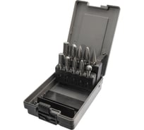 Набор бор-фрез твердосплавных 10/12 мм, 10 шт, HM, S=6 мм H-Tools 116003ROHT