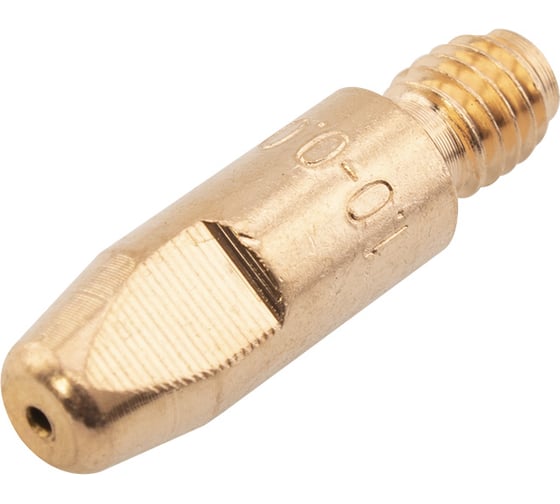 Токосъемный наконечник М6, E-Cu, 1.0 мм, L=28 мм, 10 шт БАРСВЕЛД BMD0009-10-10 1