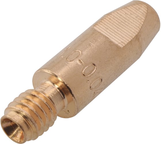 Токосъемный наконечник М6, E-Cu, 1.0 мм, L=28 мм, 10 шт БАРСВЕЛД BMD0009-10-10