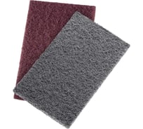 Шлифовальный войлок серый и красный толстый (Ultra fine, Very Fine) 152х229 мм, 7058, 2 шт SIA 1-4132.9840.8715.03