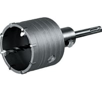 Коронка твердосплавная SDS-plus, 55x160х100 мм, h=50 мм, М22.0x2.0 мм, с адаптером METALLICA Optima 907160