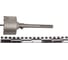Коронка твердосплавная SDS-max 90x250х110 мм, h=50 мм, М22.0x2.0 мм, с адаптером METALLICA Optima 907221 5