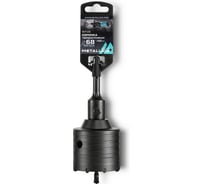 Коронка твердосплавная SDS-plus, 68x160х100 мм, h=50 мм, М22.0x2.0 мм, с адаптером METALLICA Optima 907191