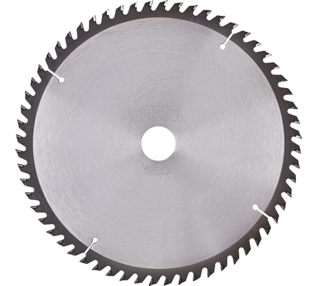 Диск пильный по дереву №GT536 (210х30 мм; 2/1.3 мм; 60Z ATB; поперечный/чистый рез) Goldtol 21030-6021