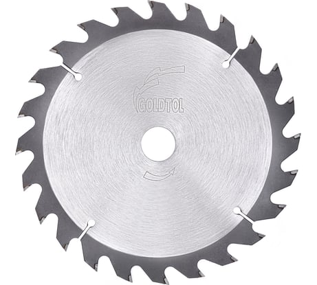 Диск пильный по дереву №GT323 (160х20 мм; 1.8/1.2 мм; 24Z ATB; продольный/быстрый рез) Goldtol 16020-2421