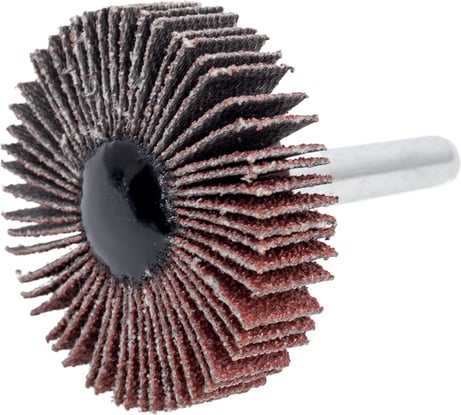 Щетка лепестковая абразивная ROXTOP на шпинделе (40х10х6 мм; Р60) RoxelPro 133405