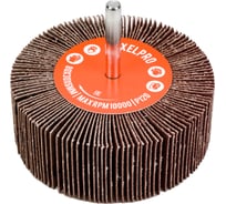 Щетка лепестковая абразивная ROXTOP на шпинделе (80х30х6 мм; Р120) RoxelPro 133848
